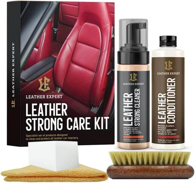 Kit Limpieza e Hidratación para Cuero de Coche Leather Expert
