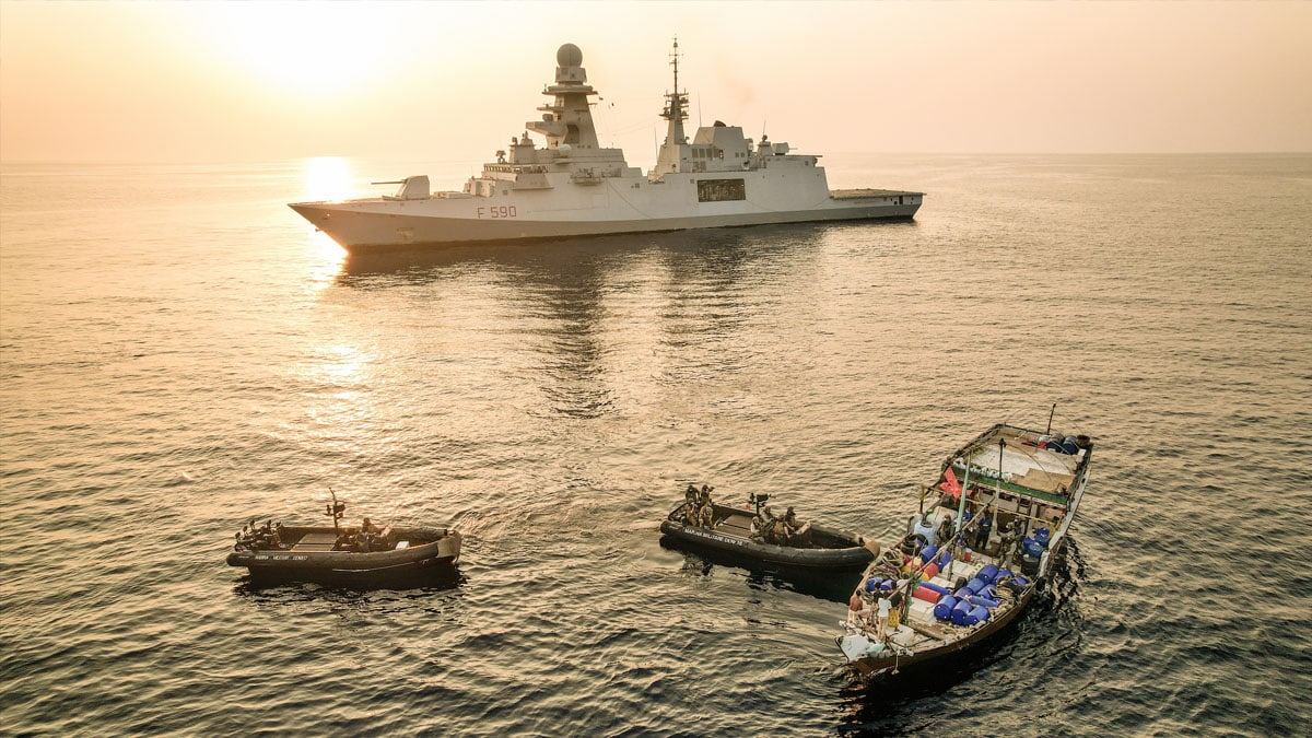 La UE se une a la misión de EEUU en el mar Rojo a través de la operación ‘Atalanta’