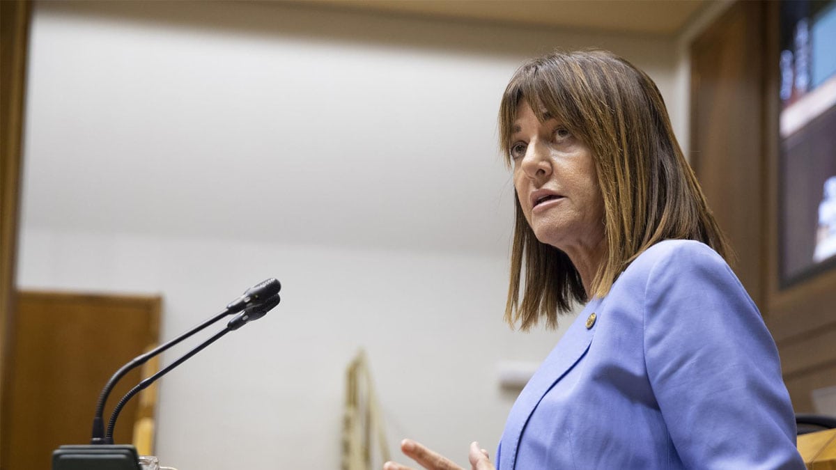 La consejera vasca Idoia Mendia reitera que el PSOE no hará lehendakari a nadie de Bildu