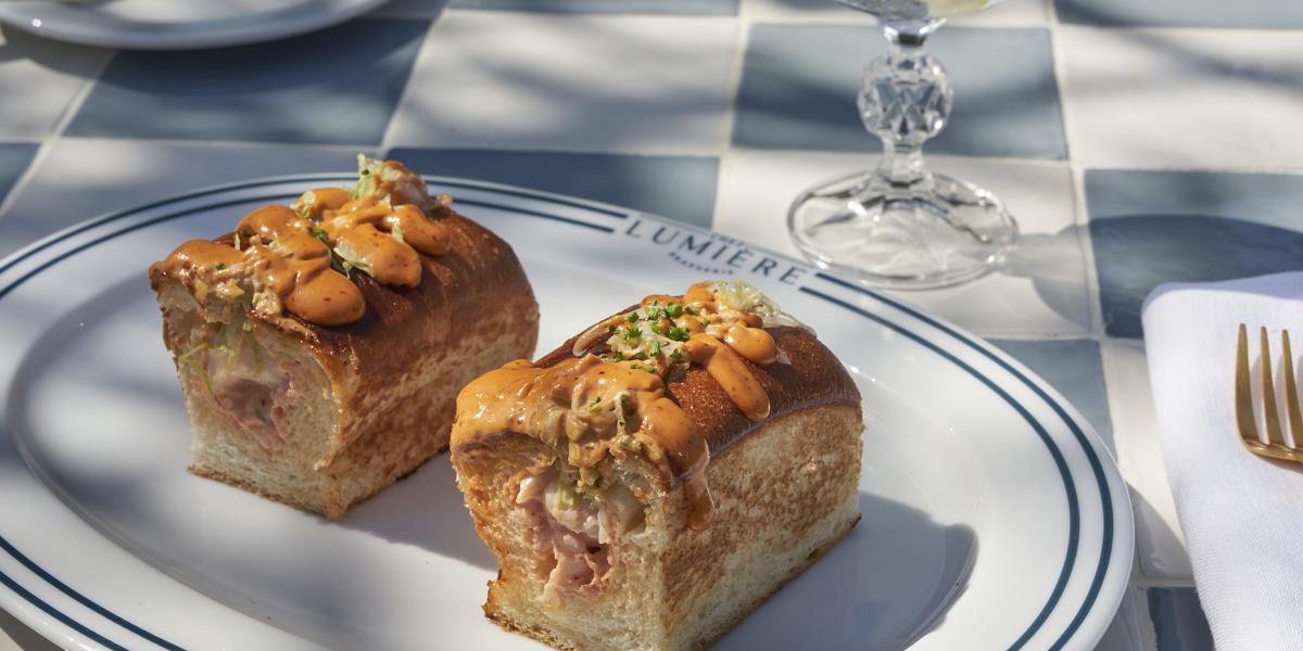 Uno de los platos del restaurante Chez Lumière, Chiclana de la Frontera, Cádiz.
Chez Lumière