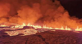 Islandia declara el estado de emergencia por la erupción de un volcán