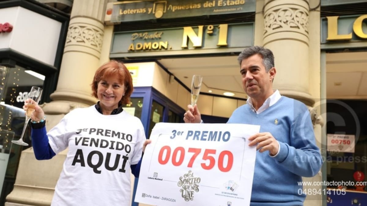 Las administraciones de Zaragoza más agraciadas para comprar Lotería de Navidad