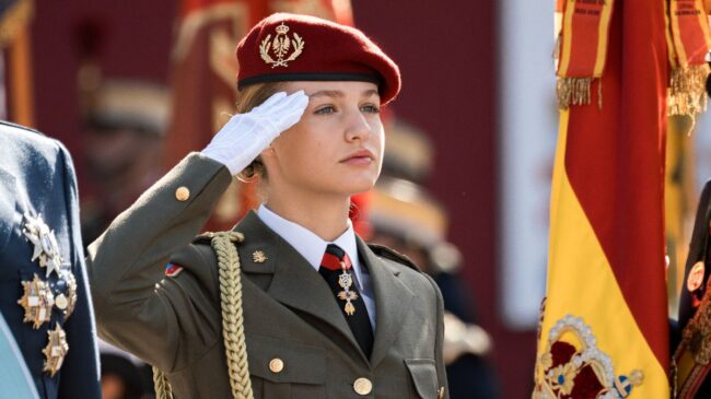 La princesa Leonor se estrenará en la Pascua Militar junto a los Reyes vestida de cadete