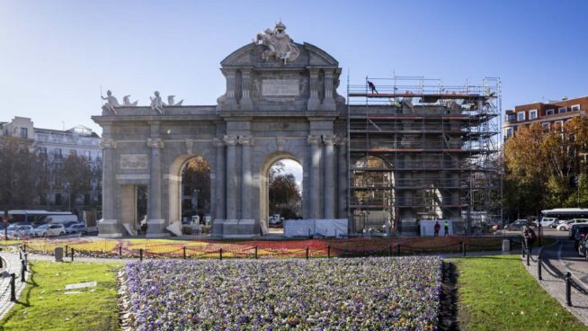 Así luce la Puerta de Alcalá tras su restauración