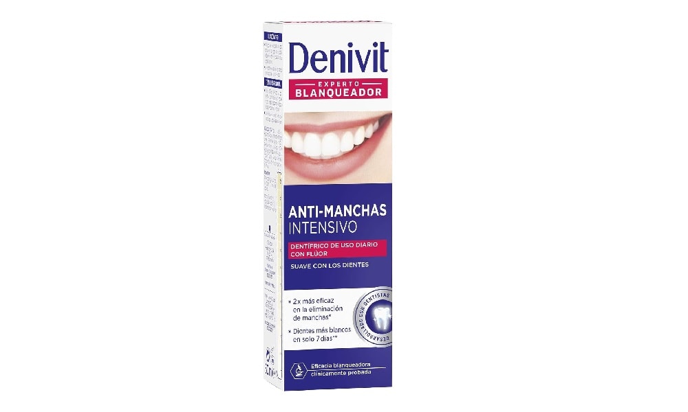 Dentífrico antimanchas intensivo Denivit