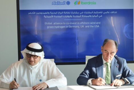 Iberdrola y Masdar invertirán hasta 15.000 millones en eólica marina e hidrógeno verde
