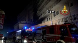 Al menos tres muertos y 134 evacuados en el incendio de un hospital cerca de Roma