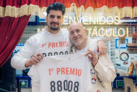 Joaquín Monroy, lotero del año: «Mi objetivo no es pasar a Doña Manolita, es ser el número uno»