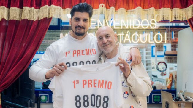 Joaquín Monroy, lotero del año: «Mi objetivo no es pasar a Doña Manolita, es ser el número uno»