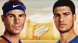 Netflix emitirá en directo el partido entre Rafael Nadal y Carlos Alcaraz en Las Vegas