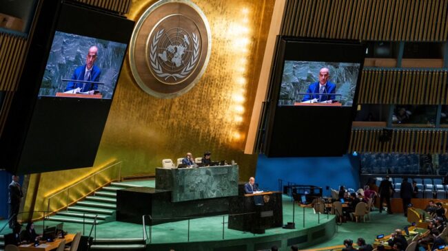 La Asamblea General de la ONU pide un «alto el fuego inmediato» en Gaza sin el voto de EEUU