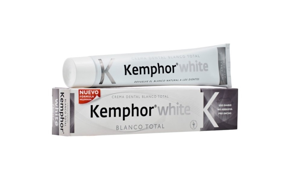 Dentífrico blanqueador blanco total Kemphor