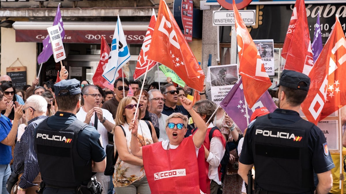 Los sindicatos descartan la oferta de CCOO de ir juntos a la cita con el ‘número dos’ de Bolaños