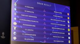 Leipzig-Madrid, Nápoles-Barça, Inter-Atleti y PSG-Real Sociedad, los cruces de los españoles en octavos de Champions