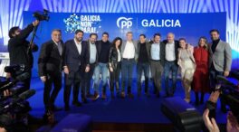 Mañueco señala desde Galicia la necesidad de un Gobierno fuerte del PP con Alfonso Rueda