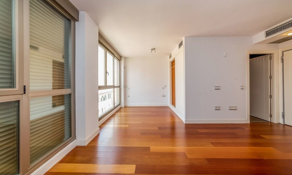 Interior vacío de una casa en Madrid