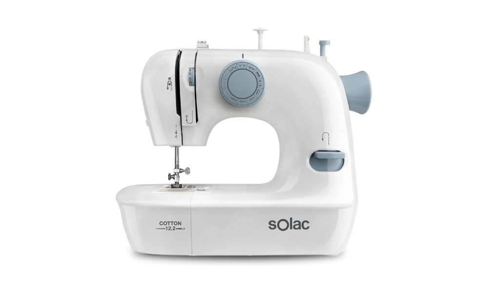 Máquina de coser de 12 puntadas de Solac