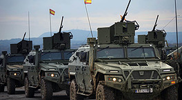 España inicia el despliegue de las fuerzas para la misión de disuasión de la OTAN en Eslovaquia