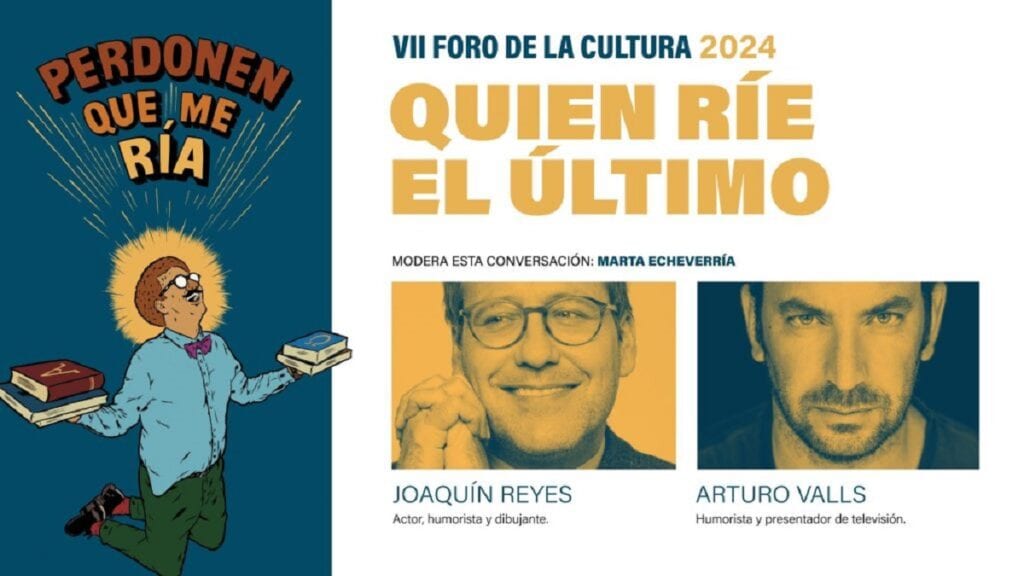 Joaquín Reyes y Arturo Vals en el VII Foro de la Cultura