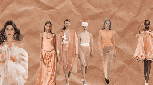 'Peach Fuzz': cómo llevar el color Pantone de 2024 con estilo
