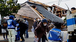 Aumentan a 180 los muertos por el terremoto de Año Nuevo en el oeste de Japón