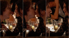 Foto a foto: así ha sido el beso viral de Timothée Chalamet y Kylie Jenner en los Globos de Oro