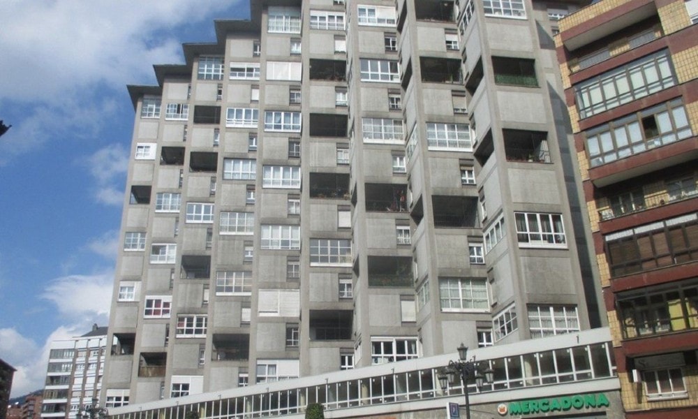 Bloque de viviendas en el centro de Oviedo