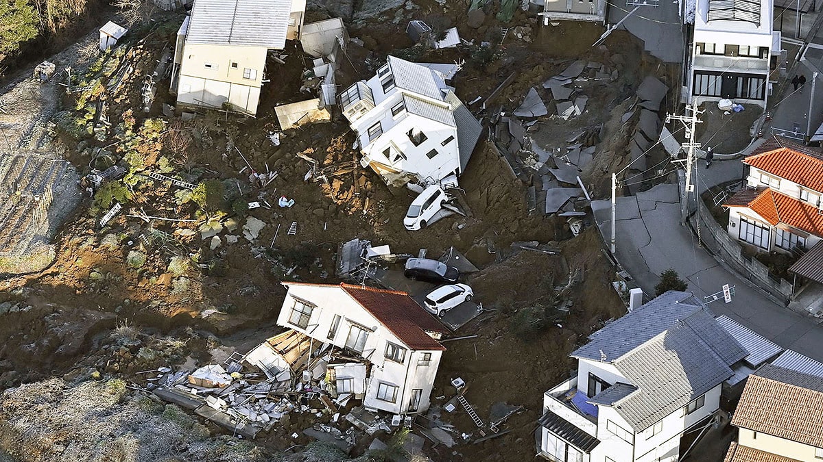 Un terremoto de magnitud 7,4 sacude Japón y provoca la muerte de 48 personas