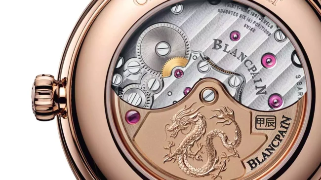 El reloj Blancpain Villeret Calendario Chino celebra el Año del Dragón