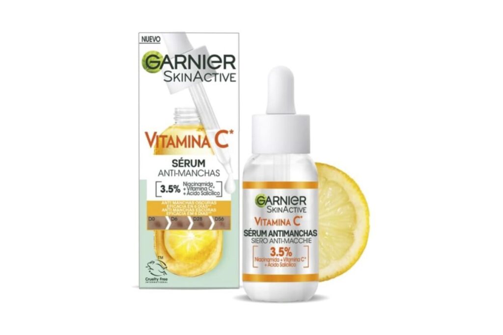 Sérum antimanchas con Vitamina C de Garnier
