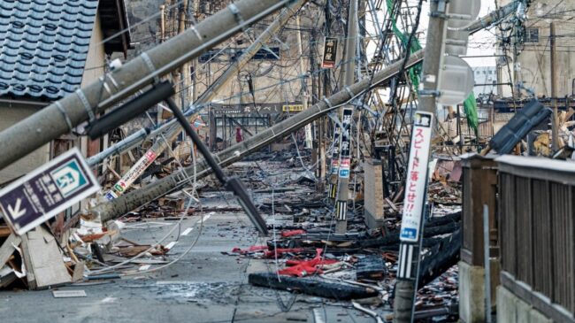 Japón cataloga el terremoto de Año Nuevo como un «desastre de gravedad extrema»