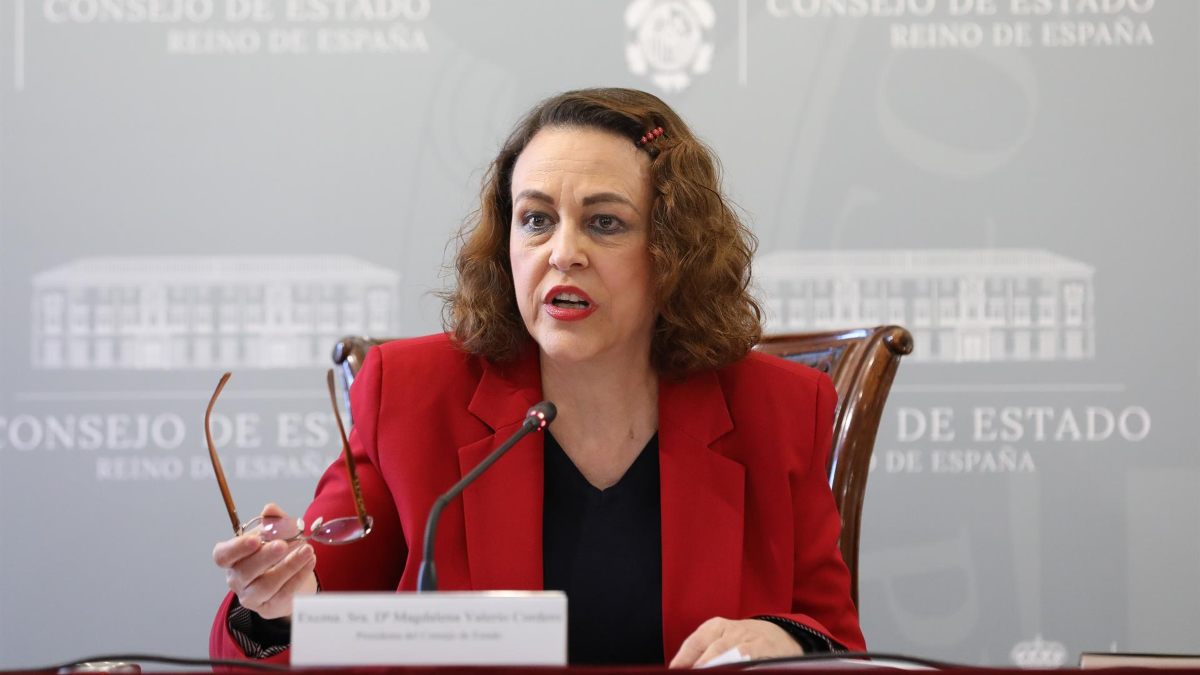 El BOE publica el cese de Magdalena Valerio como presidenta del Consejo de Estado