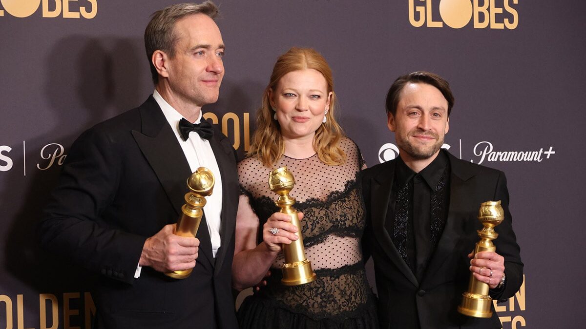 Matthew Macfadyen, Sarah Snook y Kieran Culkin