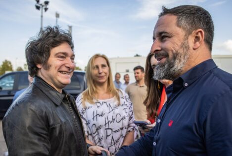 Milei, Le Pen y Meloni arroparán a Abascal en un acto de Vox en Madrid antes de las europeas