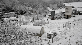 Alerta roja por nevadas en el Pirineo oscense y navarro, y en el valle de Arán