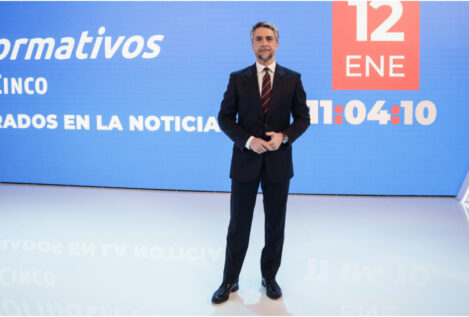 La nueva era de informativos Telecinco con Franganillo empieza este lunes: sus novedades