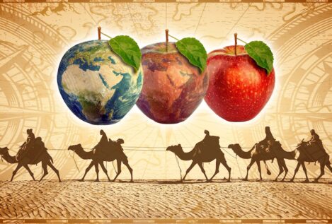 El fascinante viaje intercontinental de las manzanas