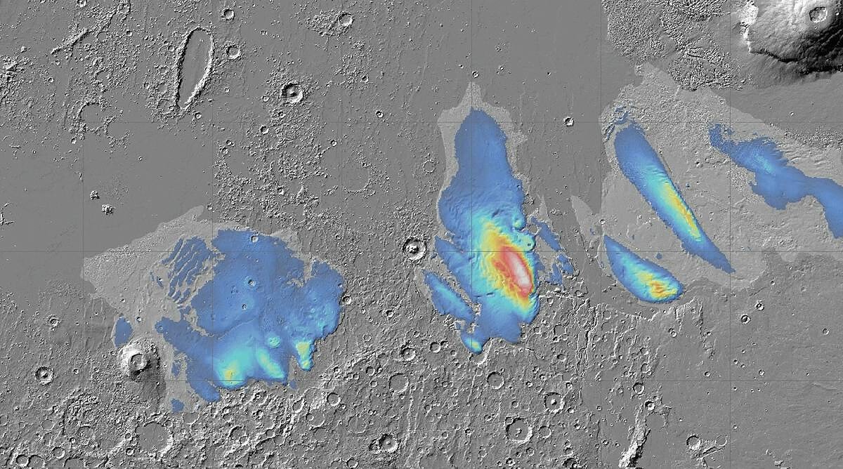 La Mars Express (ESA) descubre agua helada en el ecuador de Marte