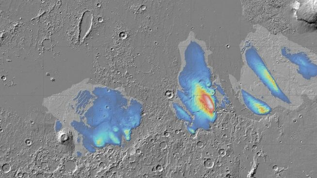 La Mars Express (ESA) descubre agua helada en el ecuador de Marte