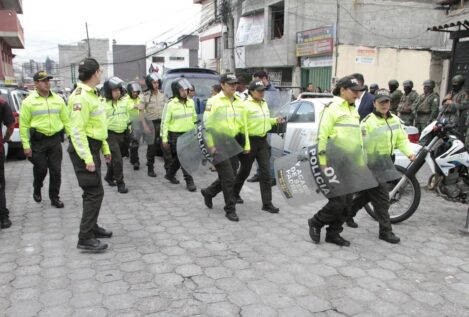 El «conflicto armado» que vive Ecuador con las bandas acumula 1.300 detenidos en cinco días