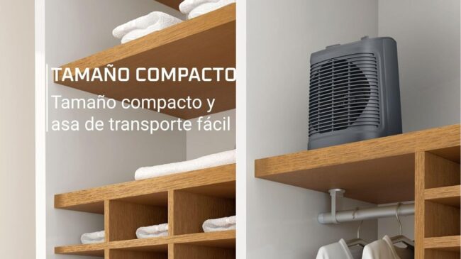 ¿Buscas calor y confort para el invierno?: este calefactor de Rowenta ¡ahora cuesta menos de 34€!