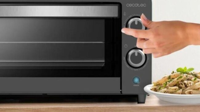 ¡Chollazo!: El horno de sobremesa más versátil de Cecotec ahora cuesta menos de 30€