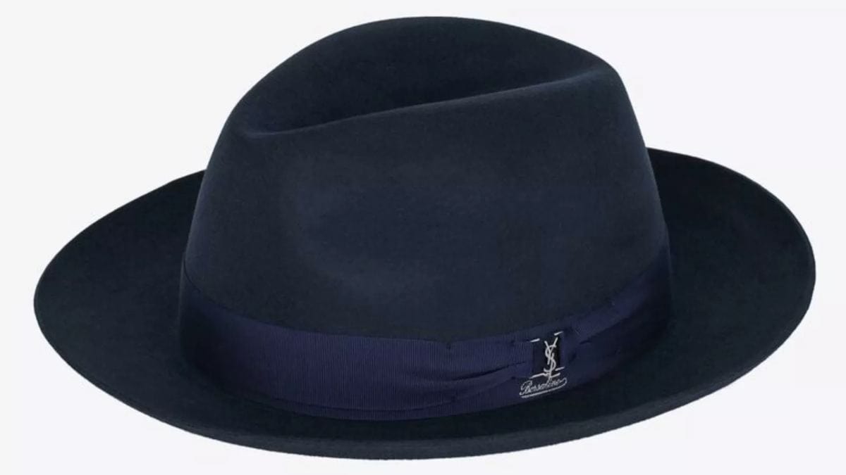 Borsalino x Saint Laurent, sombreros de colección italianos