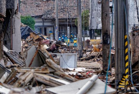 Aumentan a 110 los muertos por el terremoto de magnitud 7,6 en el oeste de Japón