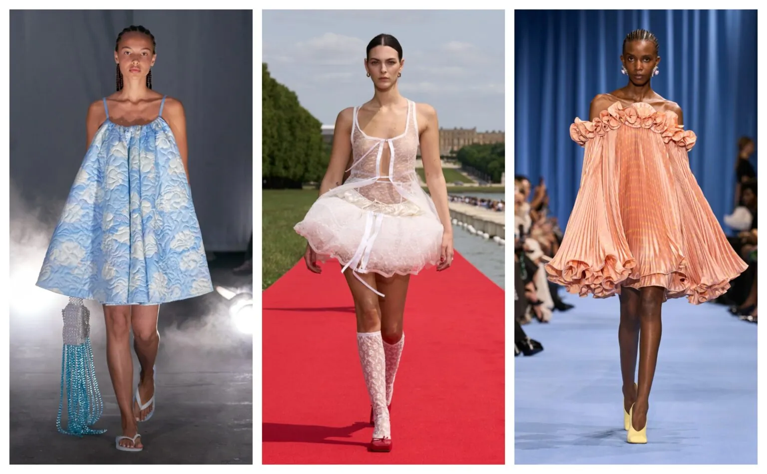 El vestido 'babydoll': de la pasarela a un 'look' viral de 2024