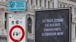 Finaliza el periodo de aviso a los vehículos no autorizados que entren en la M-30 de Madrid