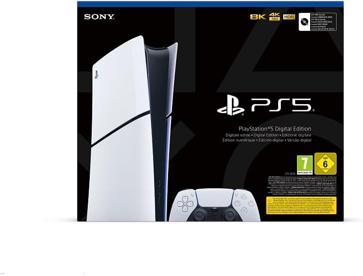 Consola de videojuegos PlayStation 5 Digital Slim