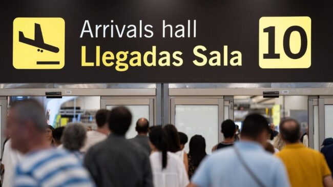 España registró seis millones de pasajeros aéreos internacionales en enero, un 12,7% más