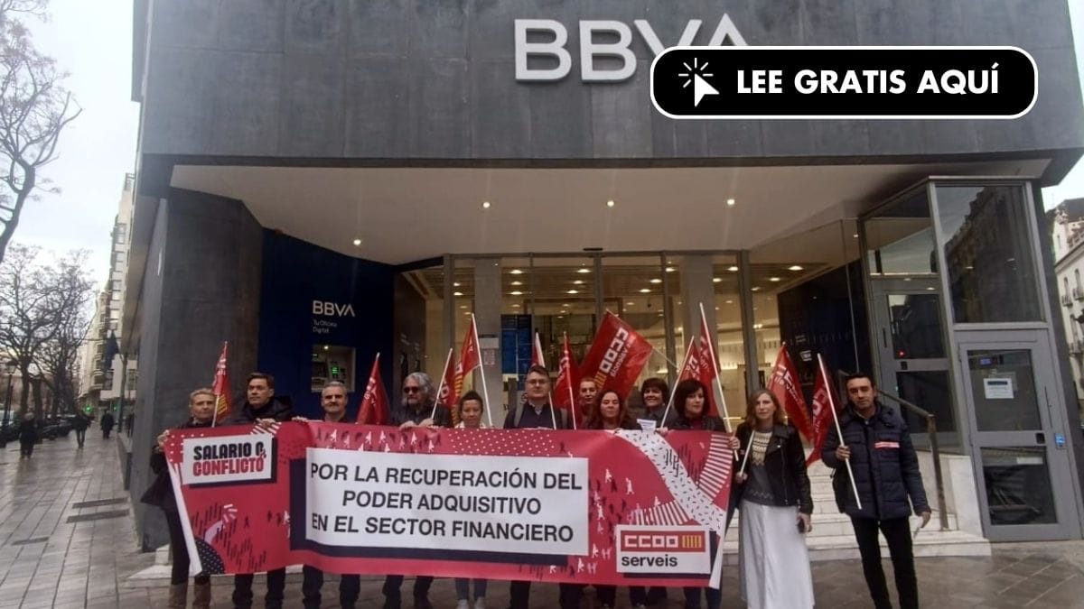 Sabadell y BBVA, los bancos que menos pagan a su plantilla en plena  ofensiva sindical