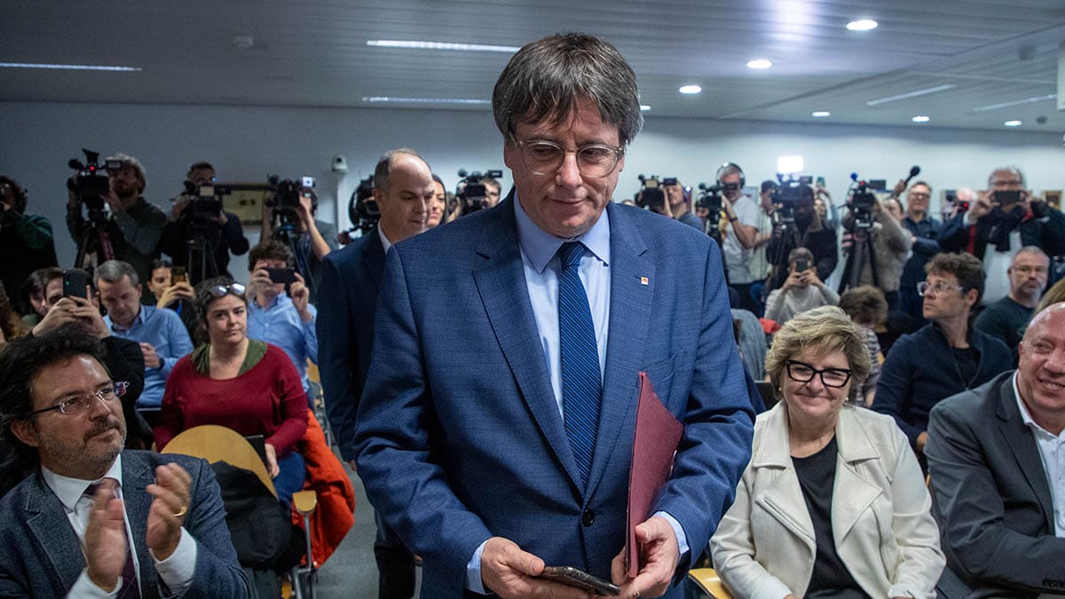 El fiscal del Supremo cree que no hay indicios de criminalidad contra Puigdemont en ‘Tsunami’